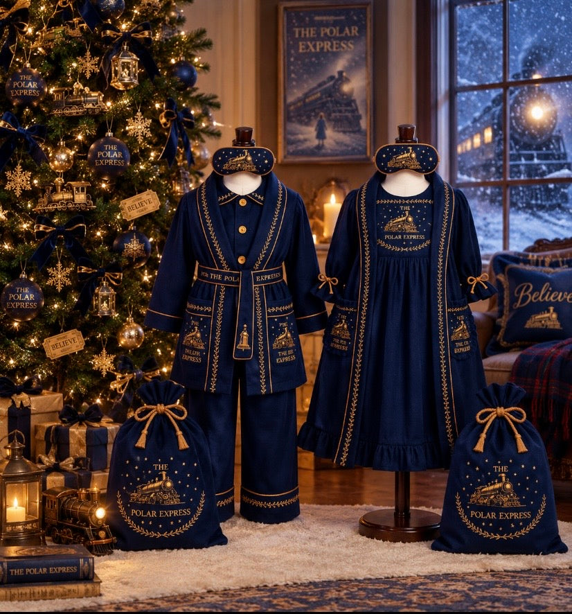 Girls polar express PJs PRE-ORDER