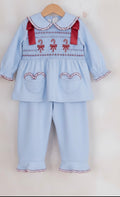 Elf’s workshop girls pjs 26⛄️❄️PRE ORDER